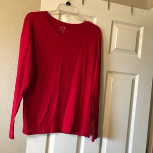 Apt. 9 Red Long Sleeve